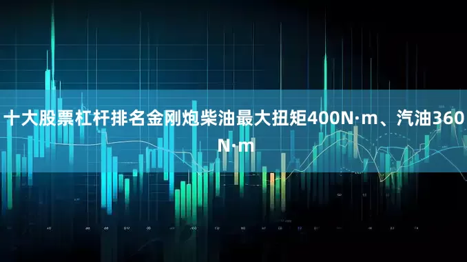 十大股票杠杆排名金刚炮柴油最大扭矩400N·m、汽油360 N·m